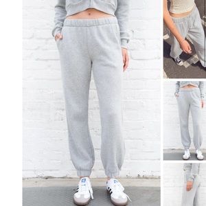 One Size Brandy Melville Rosa Sweatpants in Gray